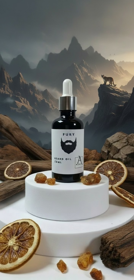 BEARD OIL - FURY - SAUVAGE INSPIRED