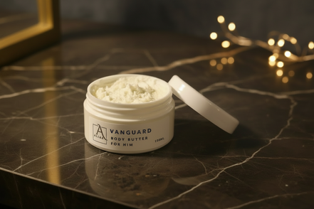 VANGUARD  - CREED - AVENTUS INSPIRED  NATURAL BODY BUTTER