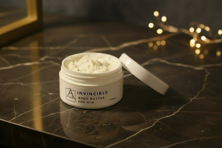 INVINCIBLE- PACO RABANNE - INVICTUS INSPIRED  NATURAL BODY BUTTER