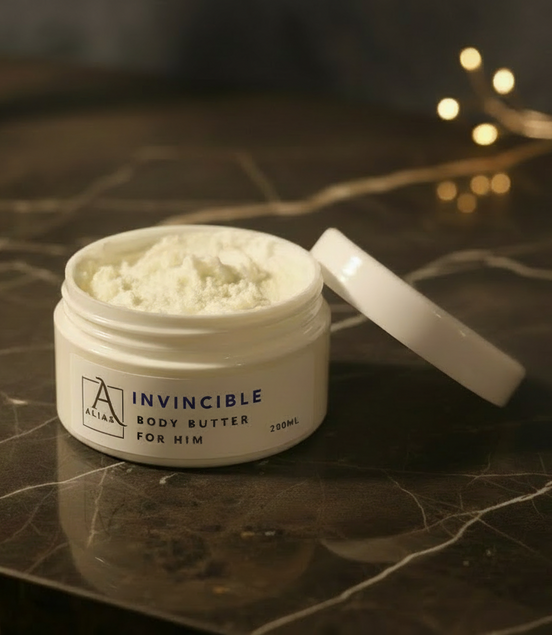 INVINCIBLE- PACO RABANNE - INVICTUS INSPIRED  NATURAL BODY BUTTER